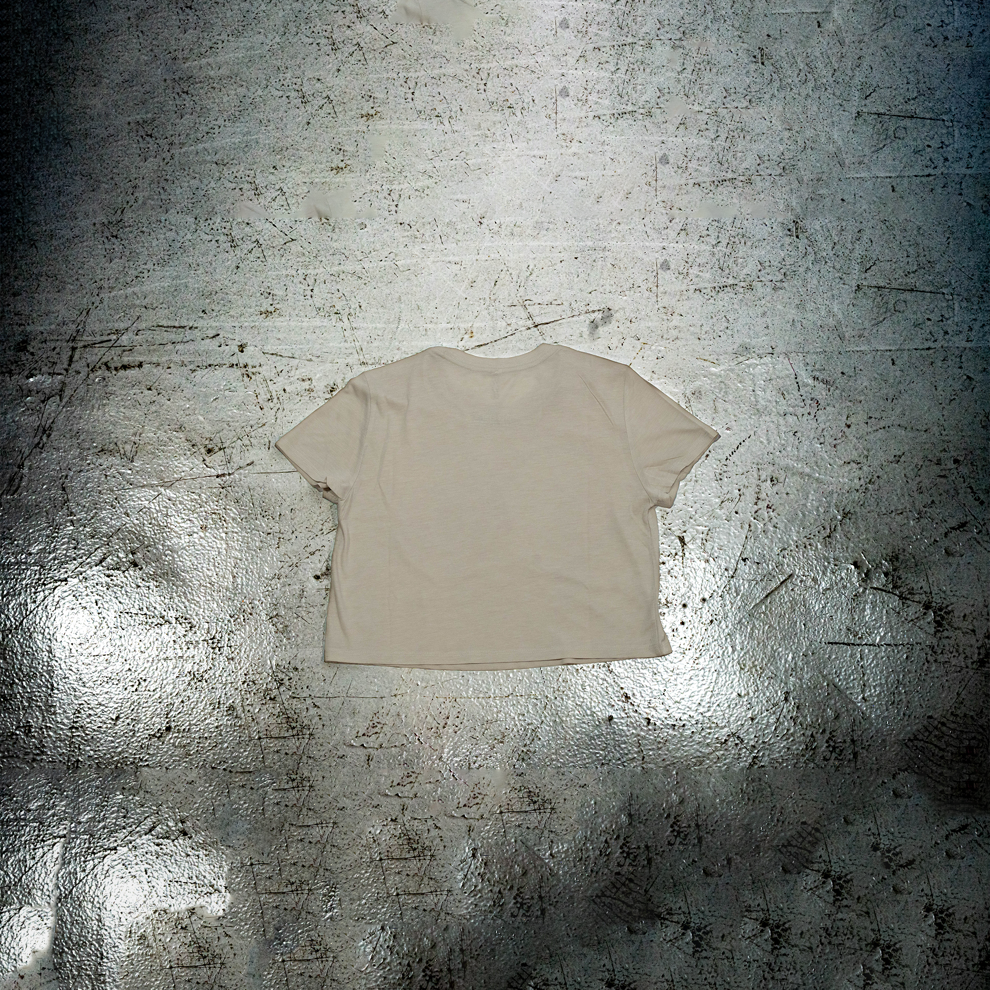 "BRKN YTTS" CROP TOP