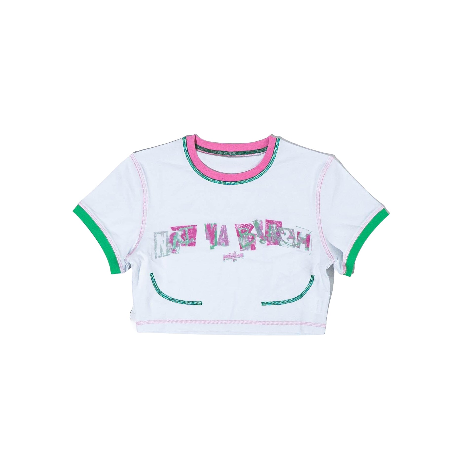 "Not Ya B!#&H" Crop Top/Baby Tee