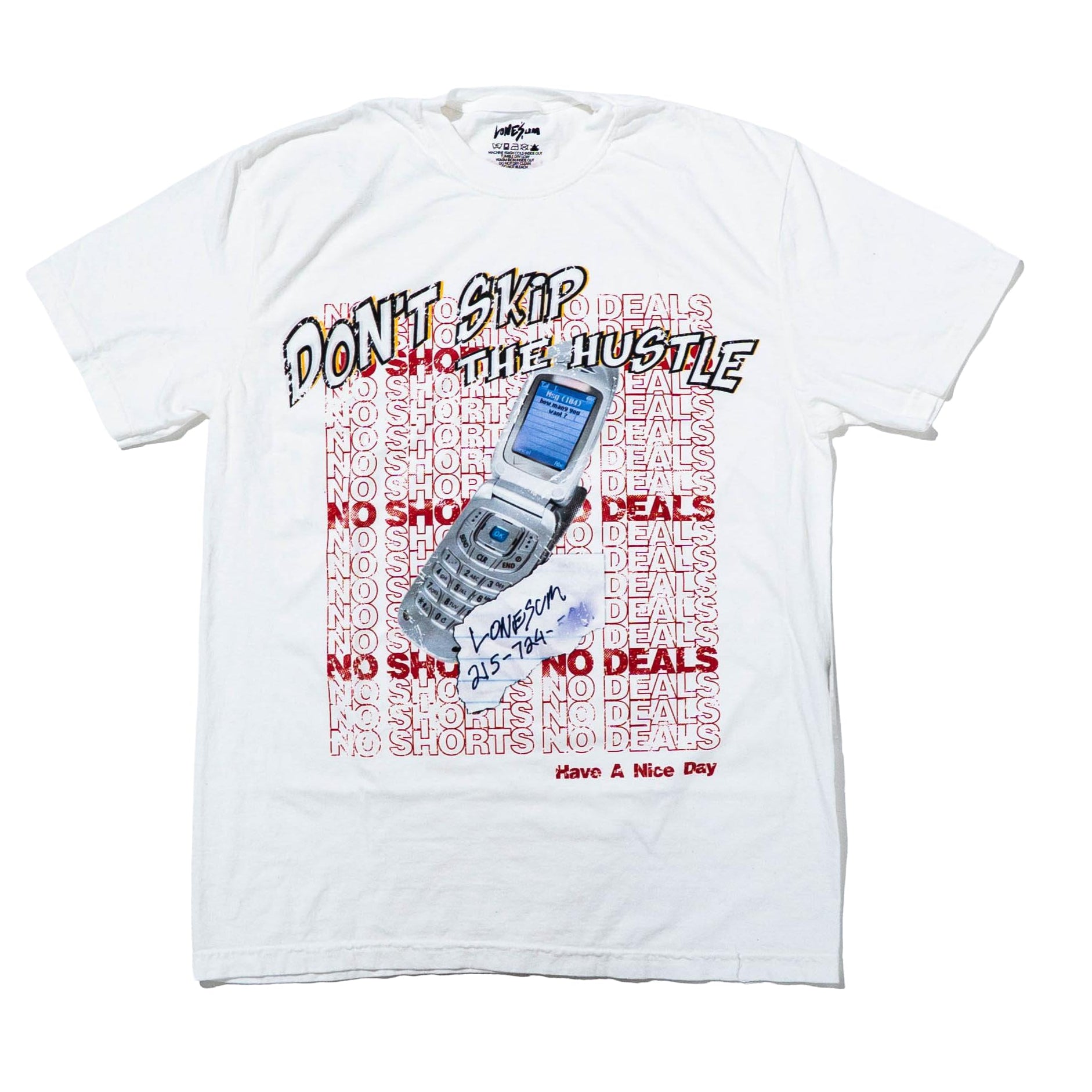 "Don't Skip The Hustle" Graphic Tee